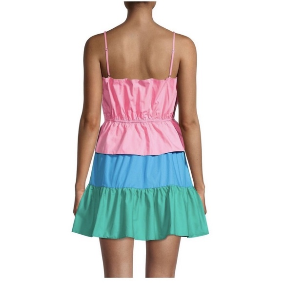 Milly colorblock dress - Picture 4 of 11